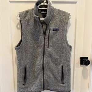 Patagonia Gray Fleece Vest